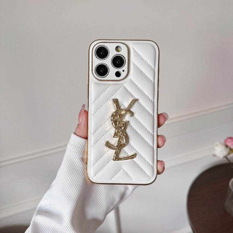 Szent színű bőr iPhone tok