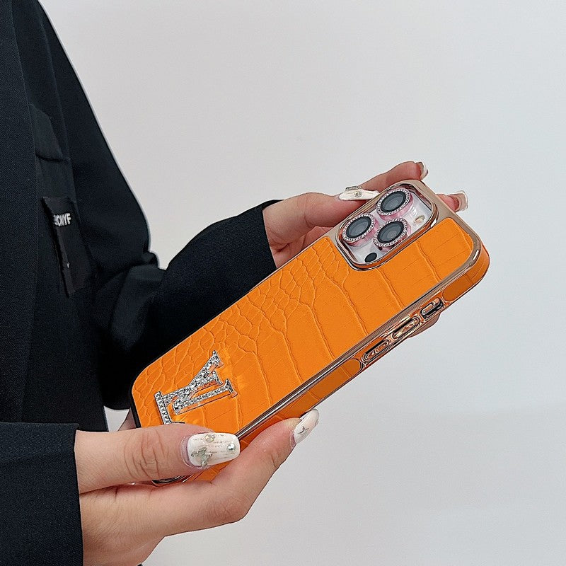 Logo Lou Diamond Rose Gold iPhone