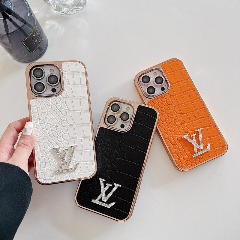 Logo Lou Diamond Rose Gold iPhone