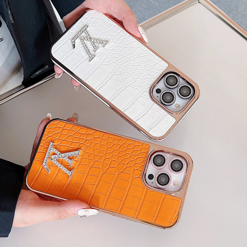 Logo Lou Diamond Rose Gold iPhone