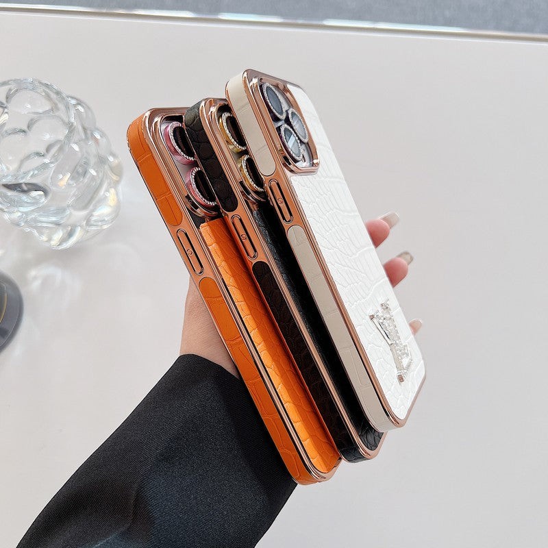 Logo Lou Diamond Rose Gold iPhone