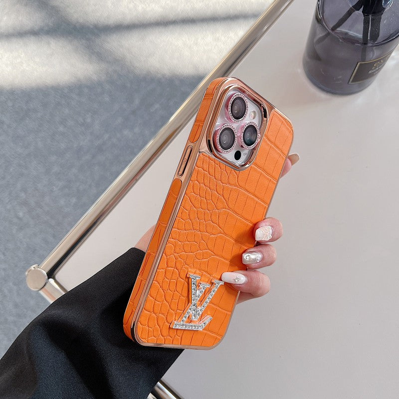 Logo Lou Diamond Rose Gold iPhone