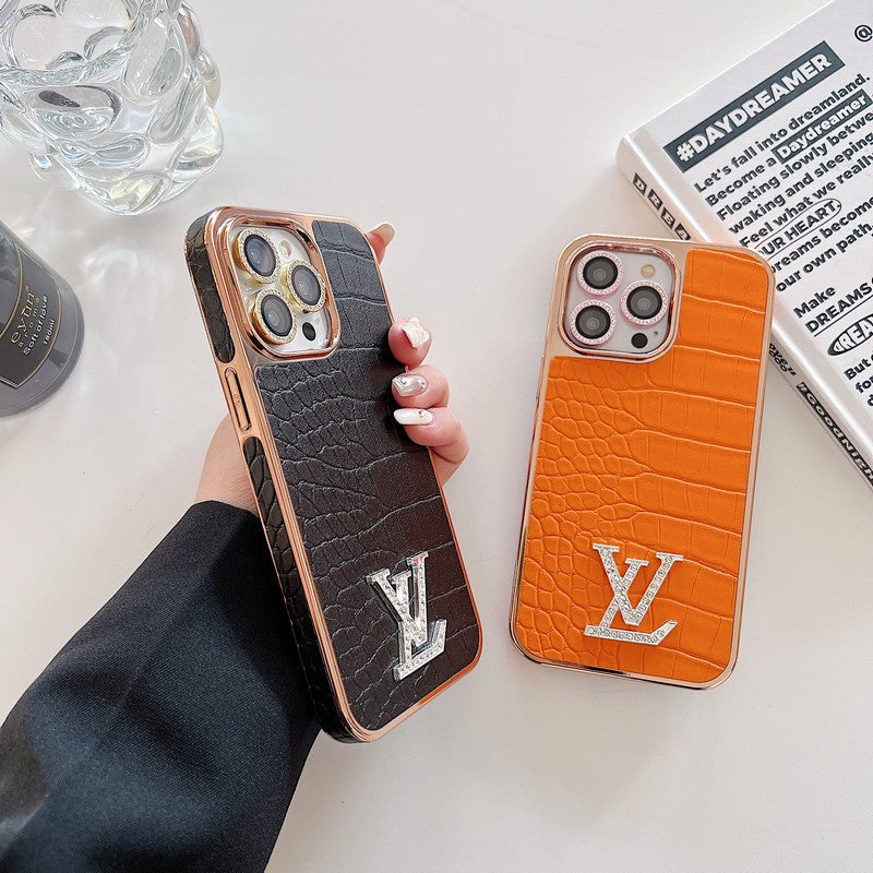 Logo Lou Diamond Rose Gold iPhone