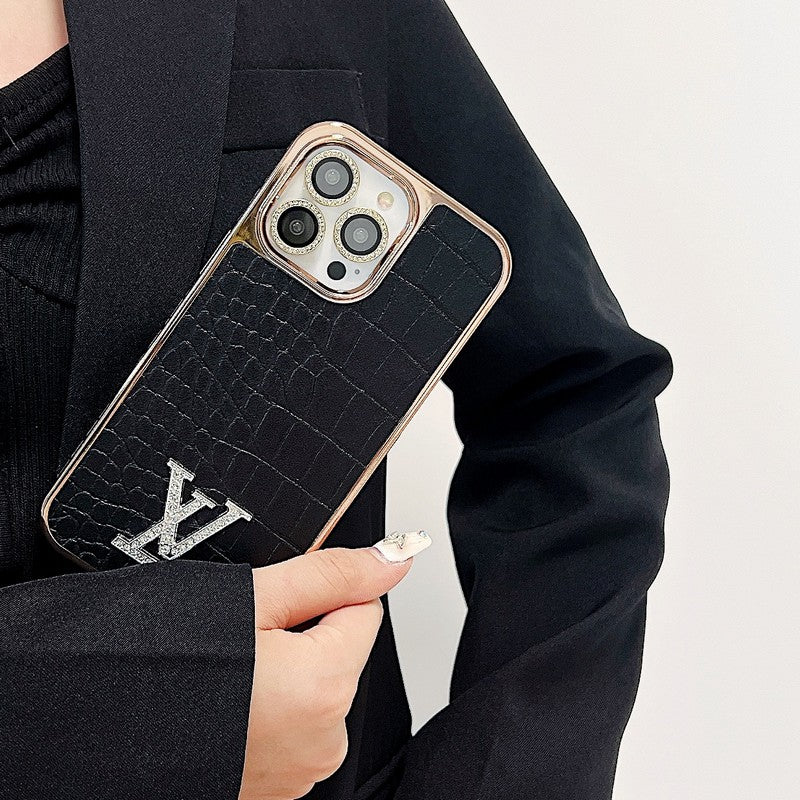 Logo Lou Diamond Rose Gold iPhone