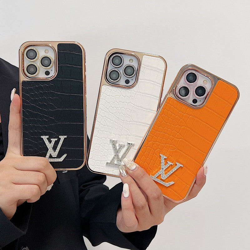 Logo Lou Diamond Rose Gold iPhone