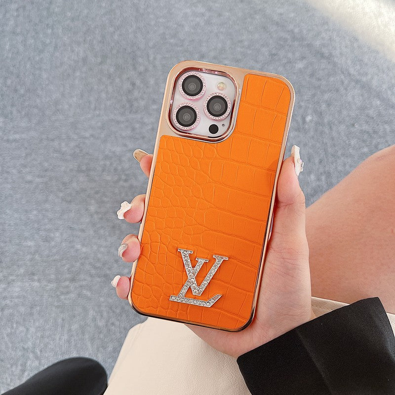 Logo Lou Diamond Rose Gold iPhone