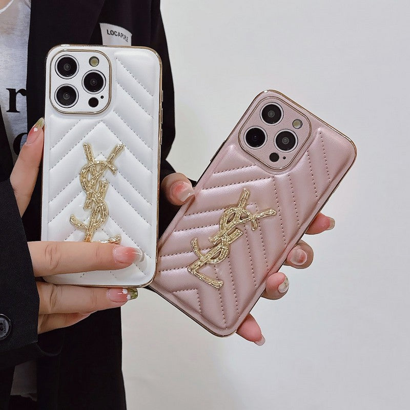 Szent színű bőr iPhone tok