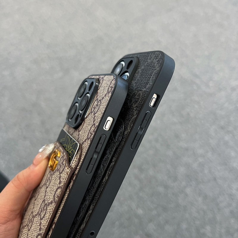 GG kártya táska klasszikus iPhone tok