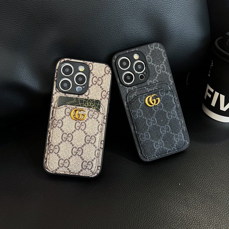 GG kártya táska klasszikus iPhone tok