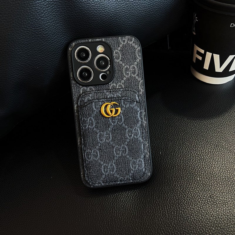 GG kártya táska klasszikus iPhone tok