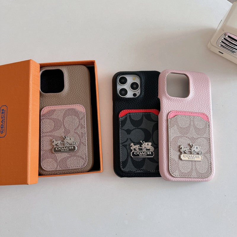 COA kártya táska bőr iPhone tok