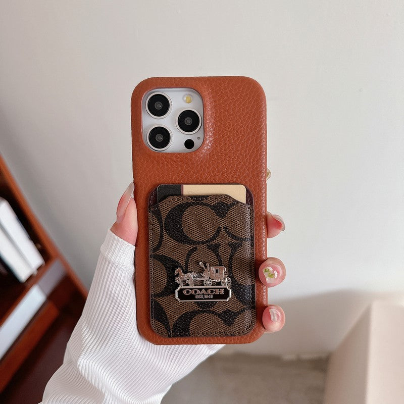 COA kártya táska bőr iPhone tok