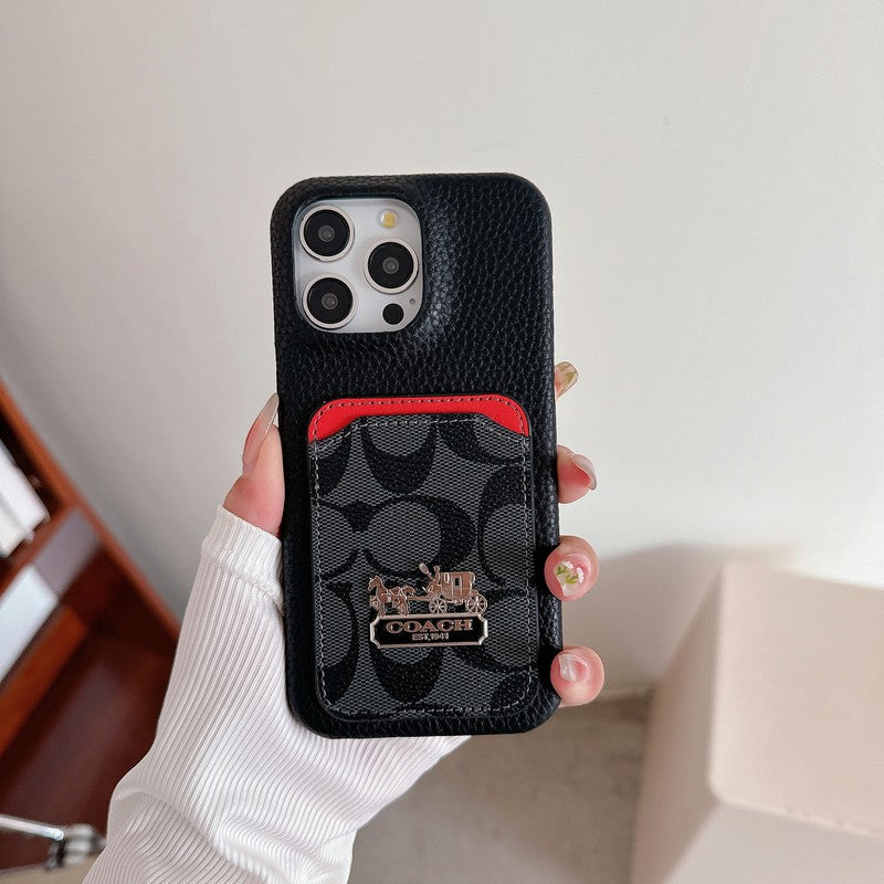 COA kártya táska bőr iPhone tok