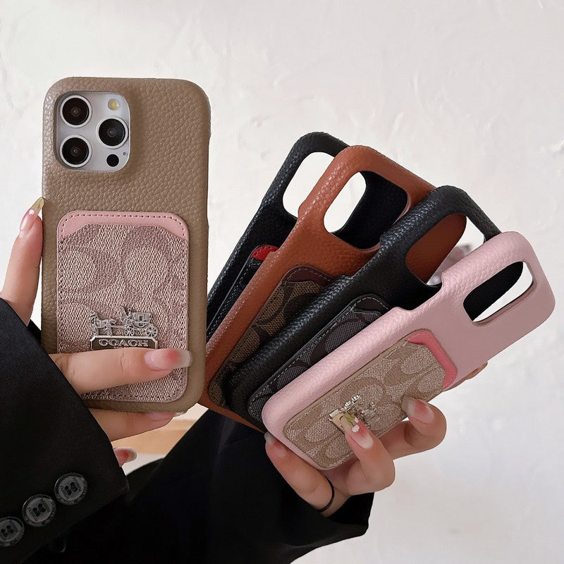 COA kártya táska bőr iPhone tok