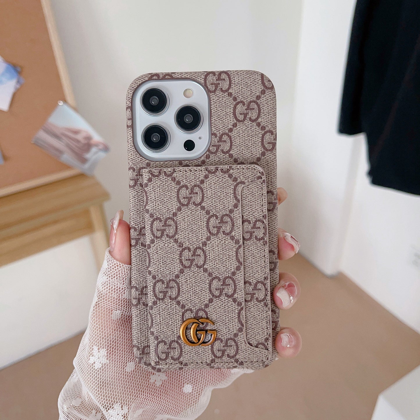 GG kártya tartó iPhone tok