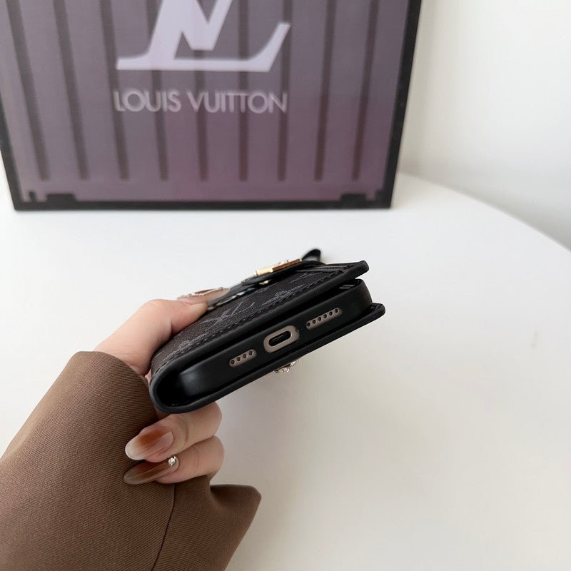 Lou boczna torba na kartę crossbody case iPhone