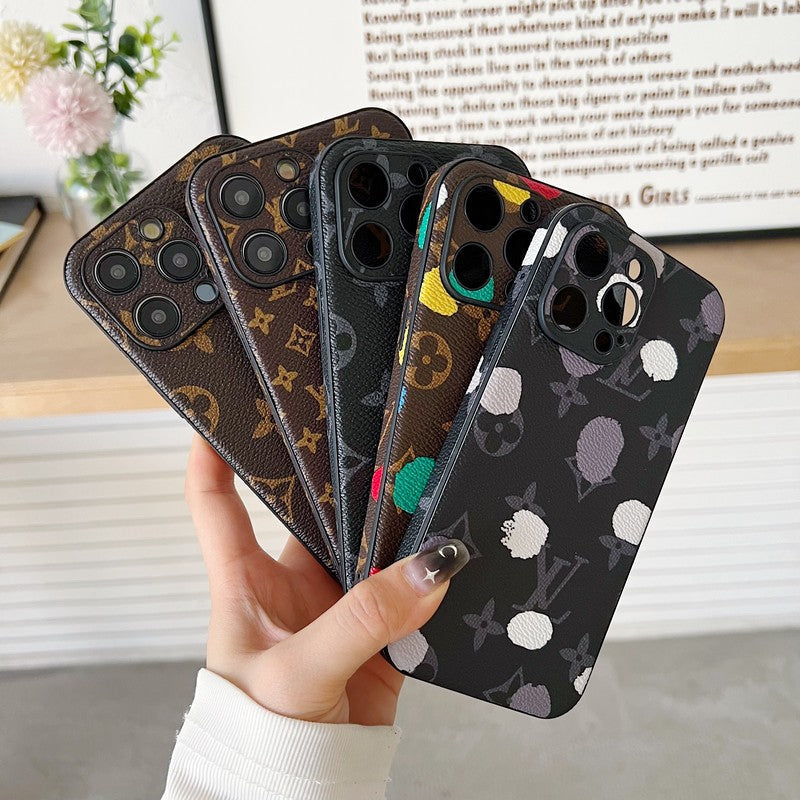 Lou Classic Color Bőr iPhone tok