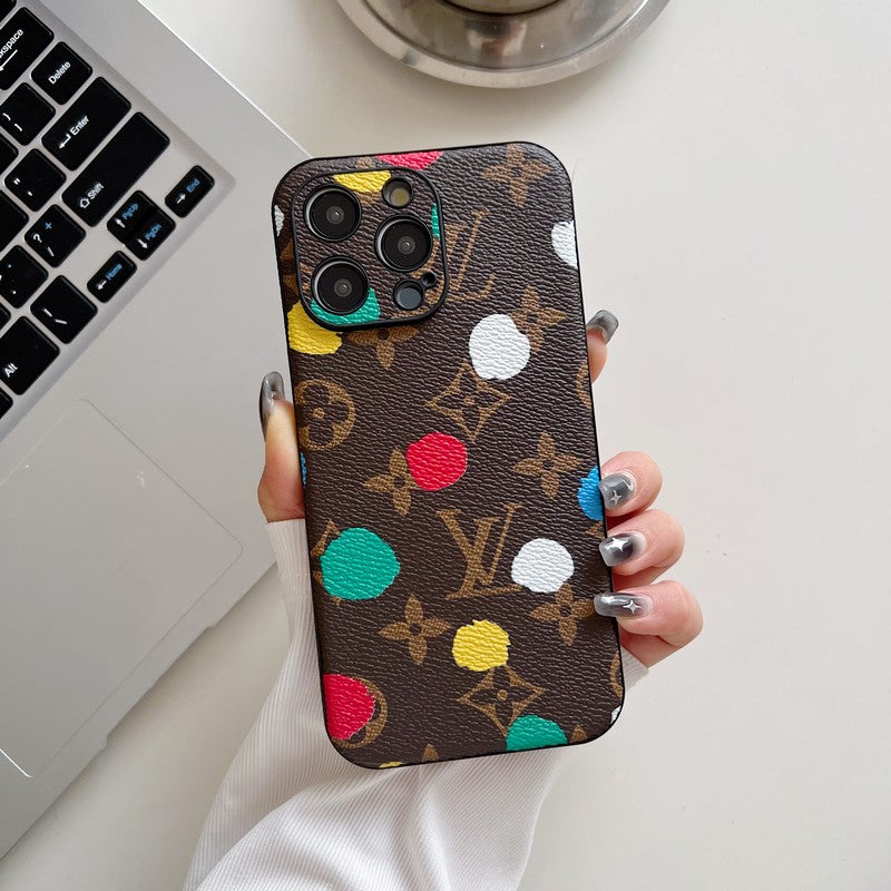 Lou Classic Color Bőr iPhone tok