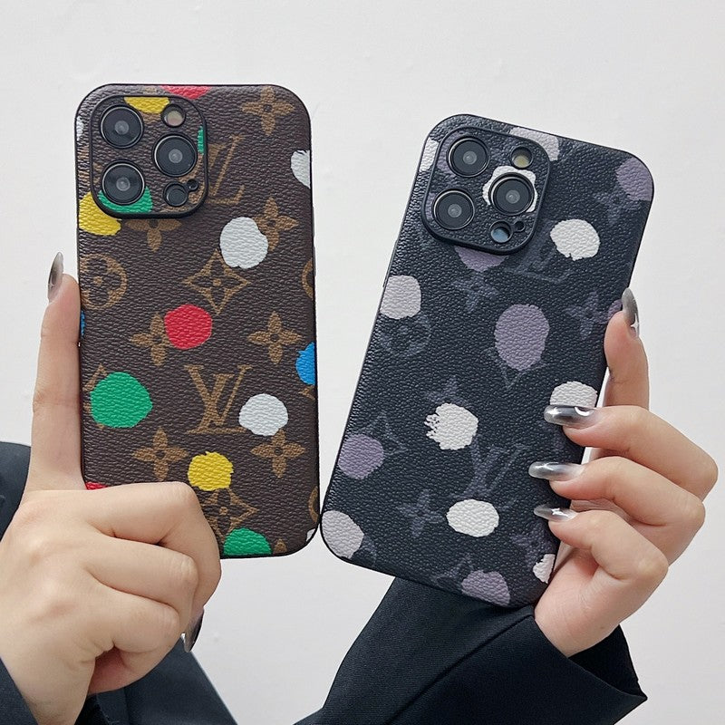 Lou Classic Color Bőr iPhone tok