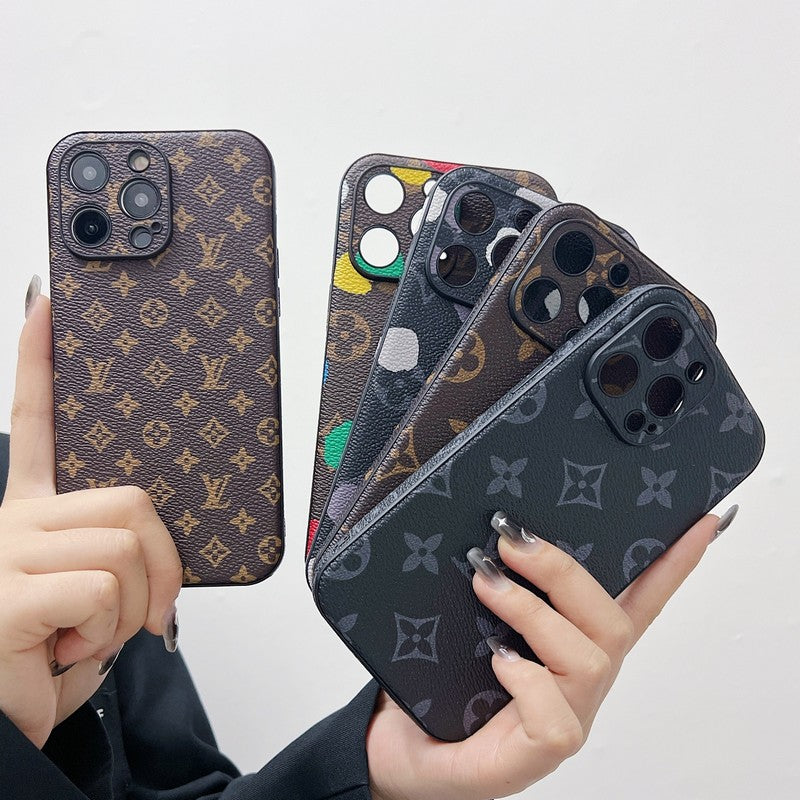 Lou Classic Color Bőr iPhone tok