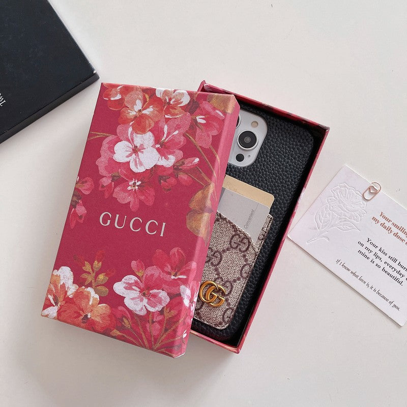GG kártya táska klasszikus iPhone tok
