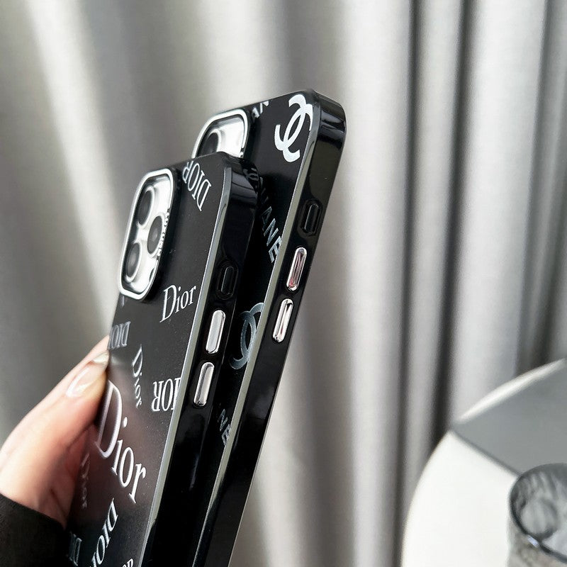 CD fekete iPhone tok
