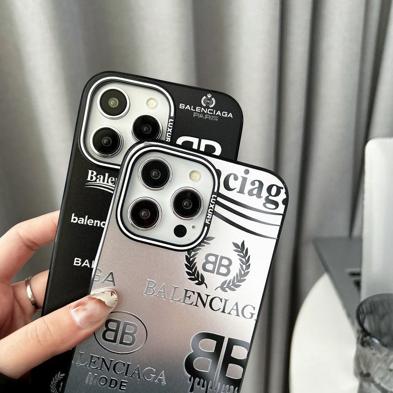 BB Black & Silver iPhone Hülle