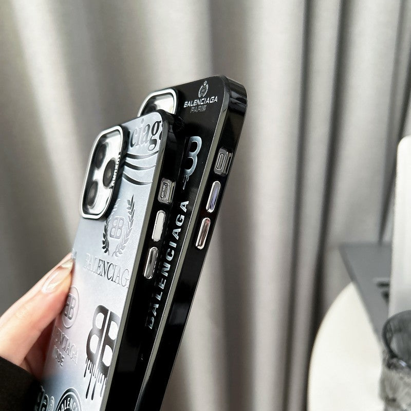 BB Black & Silver iPhone Hülle