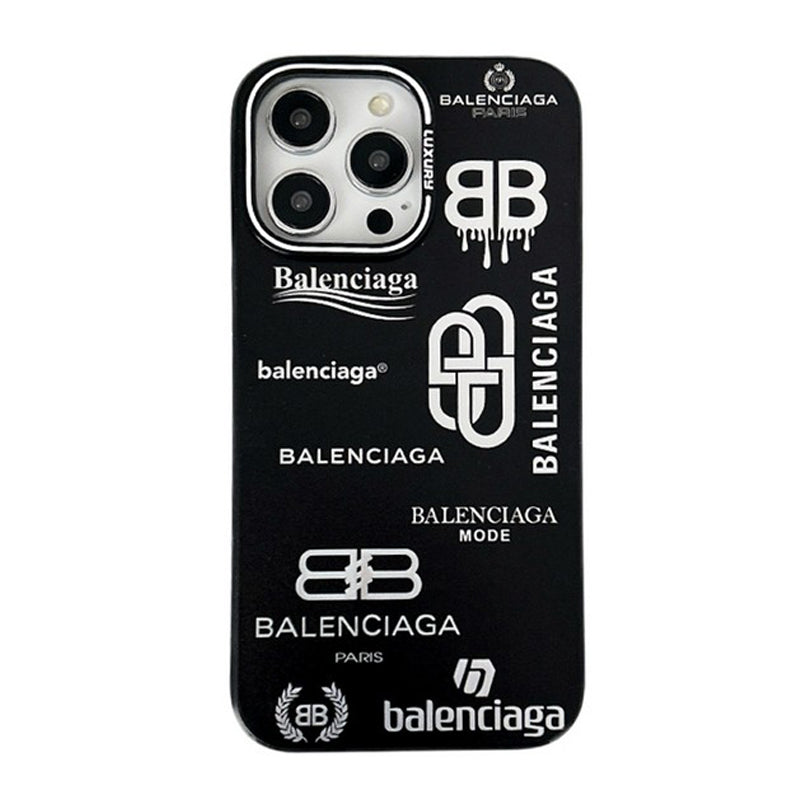 BB Black & Silver iPhone Hülle