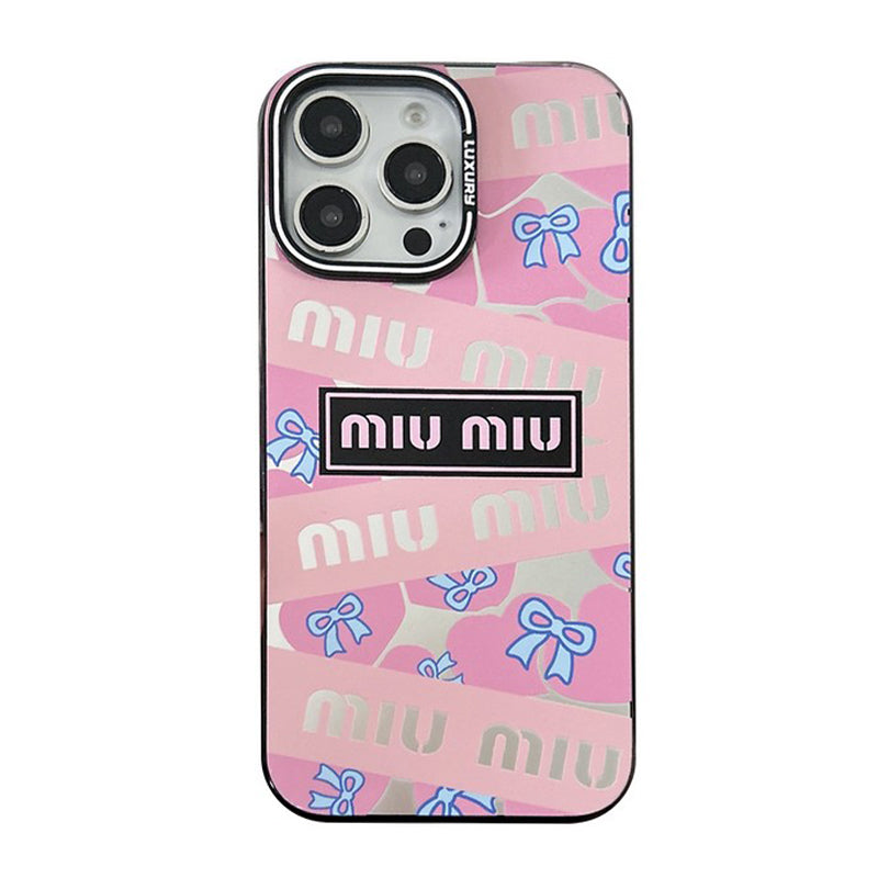 Miu Pink & Green iPhone tok