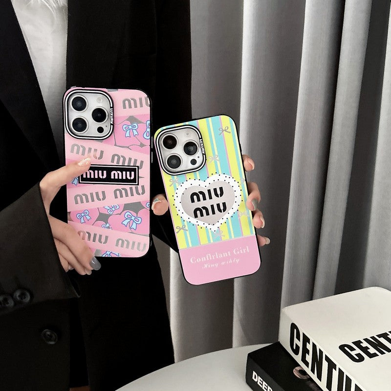 Miu Pink & Green iPhone tok
