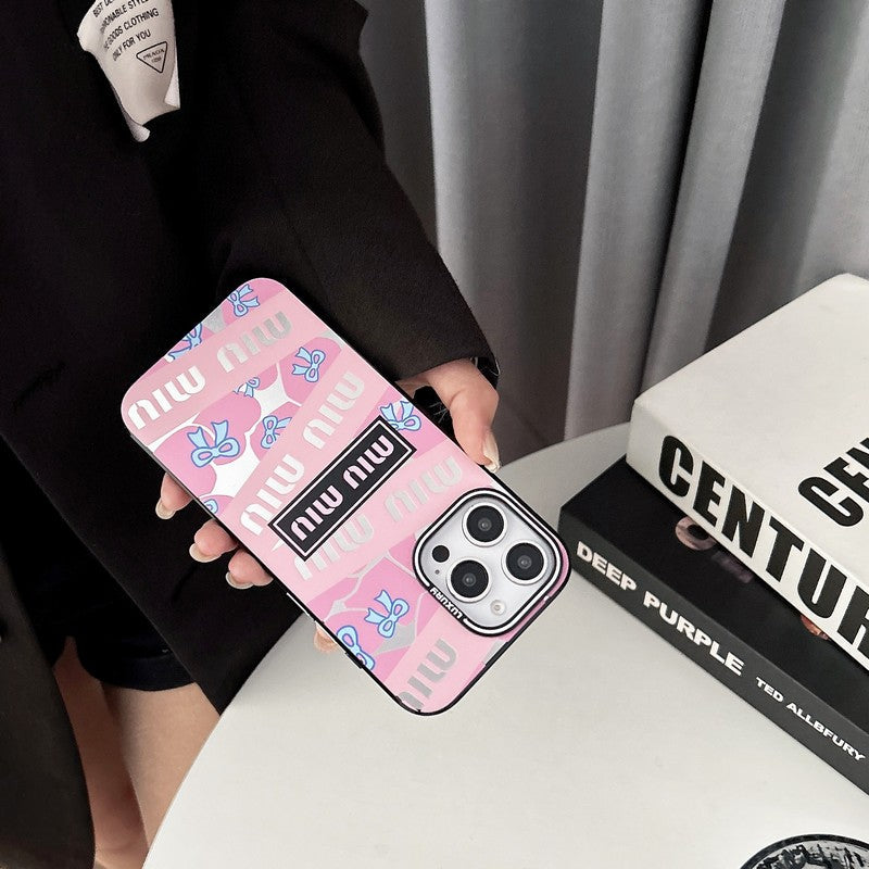 Miu Pink & Green iPhone tok