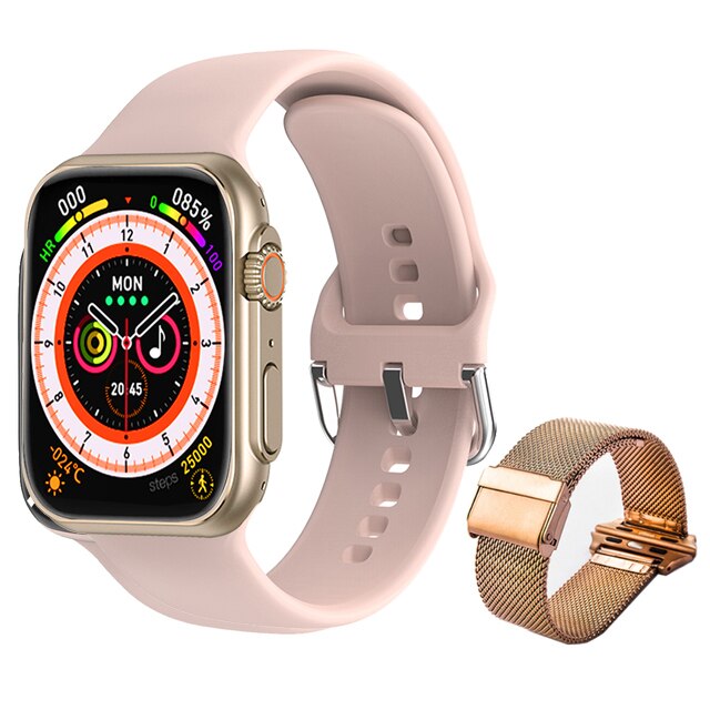 Nou Ultra Watch Men Men Smart Watch Series 8 NFC Door Access Smartwatch pentru benzi de ceas Android Apple Phone