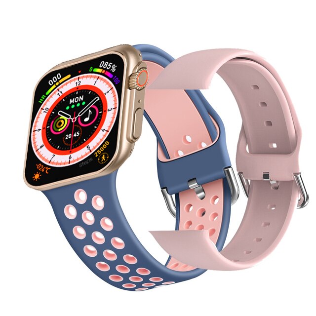 Nou Ultra Watch Men Men Smart Watch Series 8 NFC Door Access Smartwatch pentru benzi de ceas Android Apple Phone