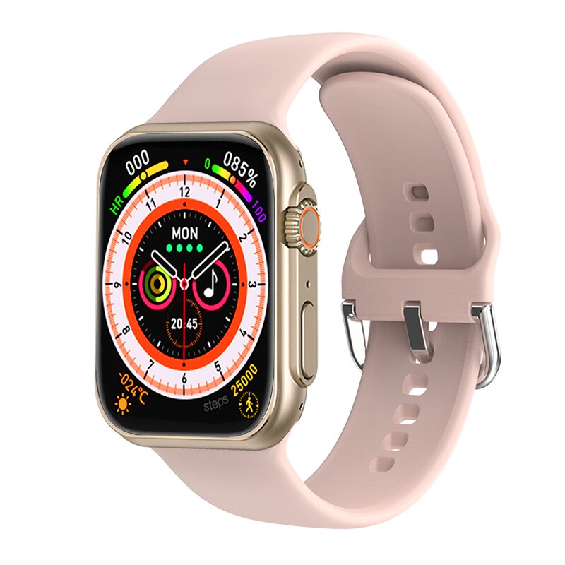 Nou Ultra Watch Men Men Smart Watch Series 8 NFC Door Access Smartwatch pentru benzi de ceas Android Apple Phone