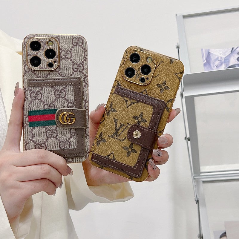 GG kártya táska iPhone tok