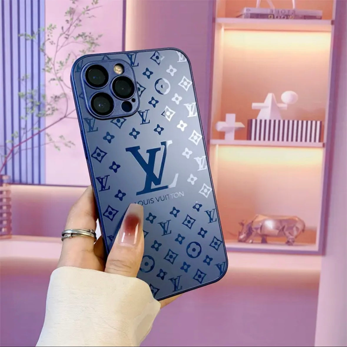 Obudowa luksusowa X mono iPhone | Świecić