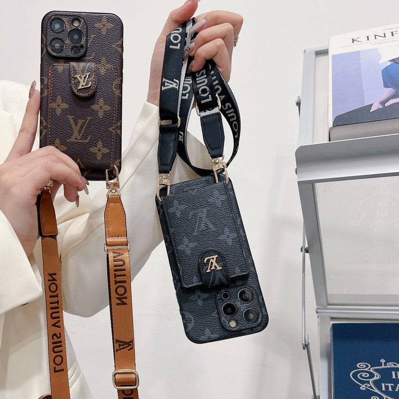Lou Card Bag Crossbody Color Chain iPhone -sag