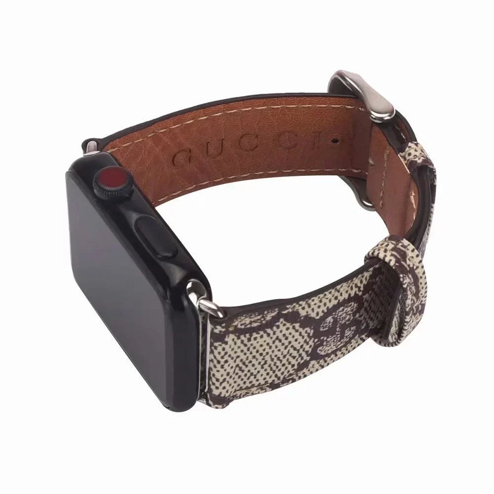 Høykvalitets skinn Apple Watch Band
