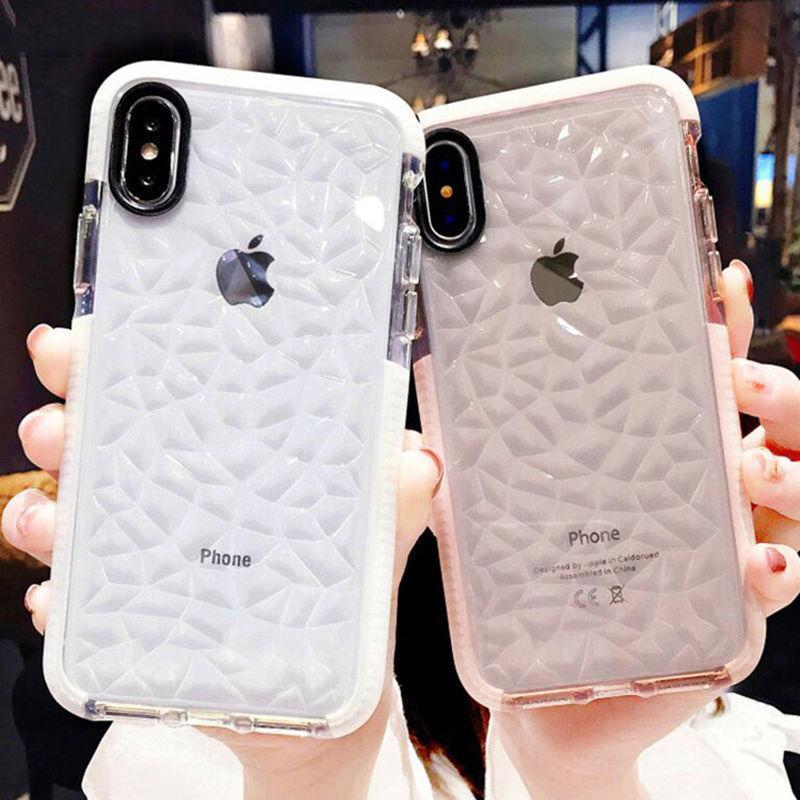 Gyémánt texturált iPhone tok