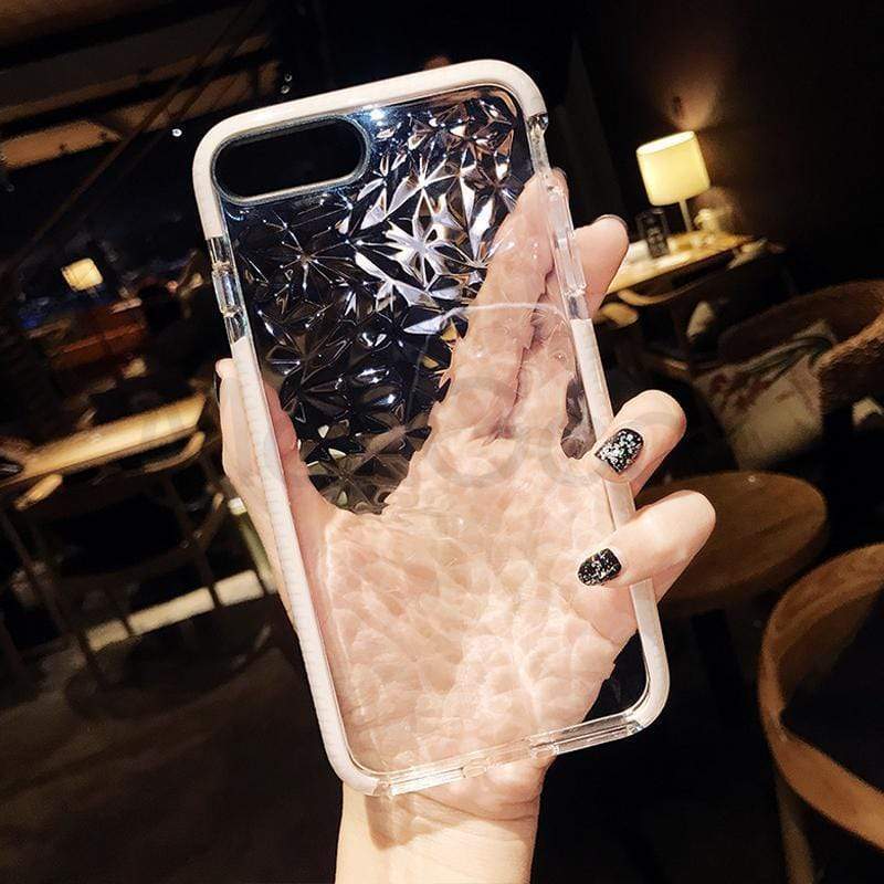 Gyémánt texturált iPhone tok