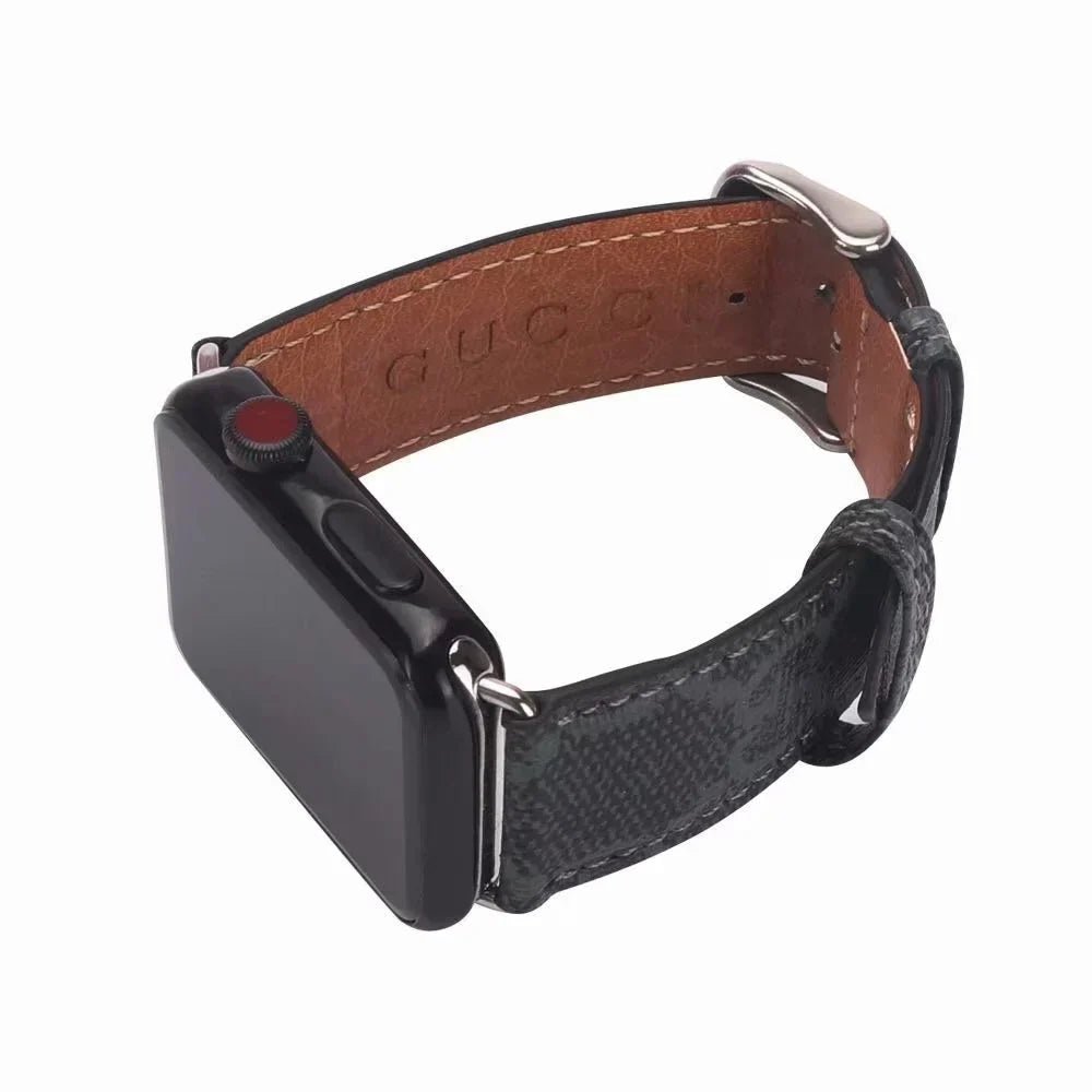 Høykvalitets skinn Apple Watch Band