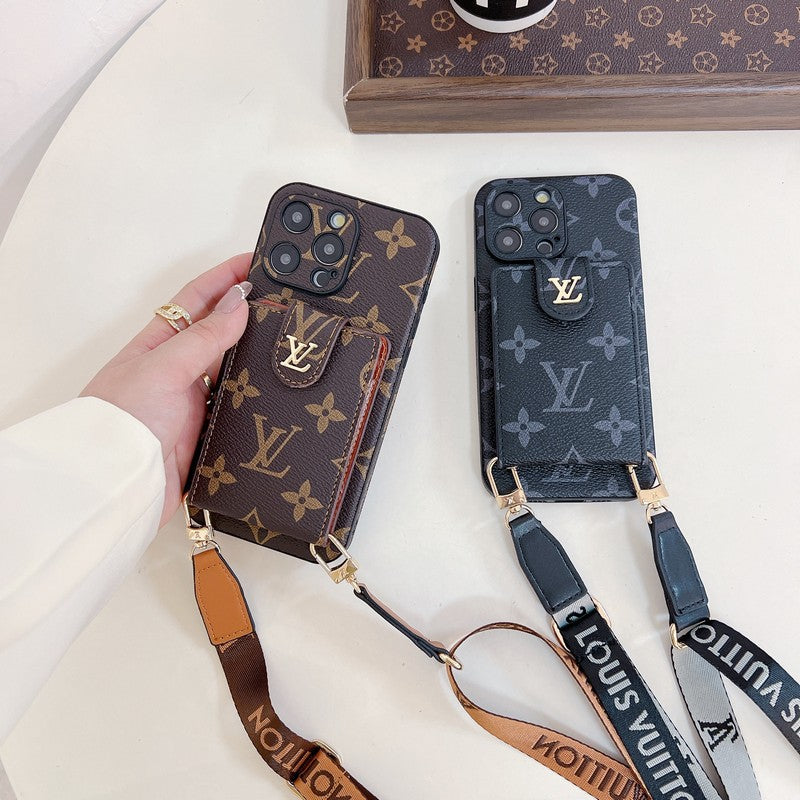 Lou Card Bag Crossbody Color Chain iPhone -sag