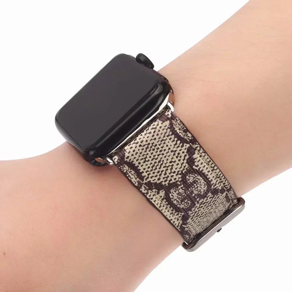 Høykvalitets skinn Apple Watch Band