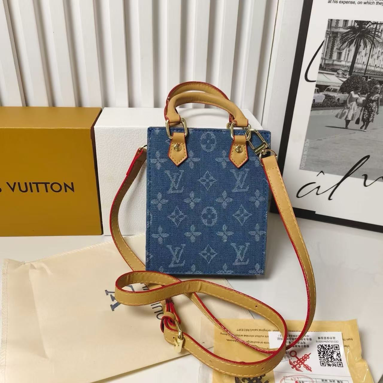 Klassisk totepose med stropp for crossbody