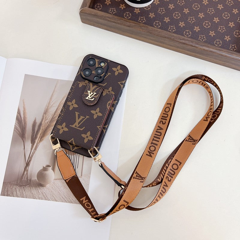 Lou Card Bag Crossbody Color Chain iPhone -sag