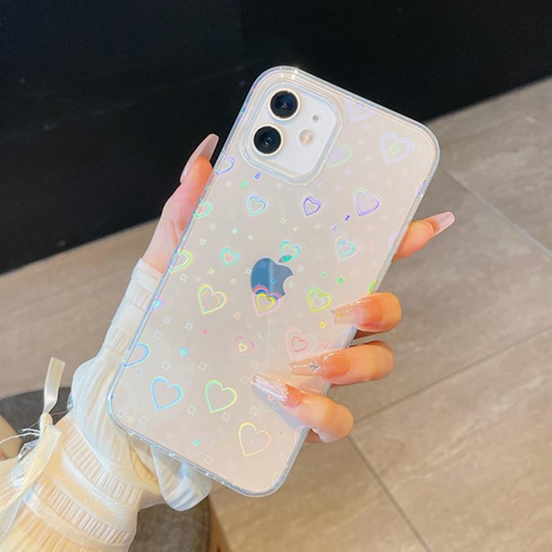 Holographic Heart iPhone tok