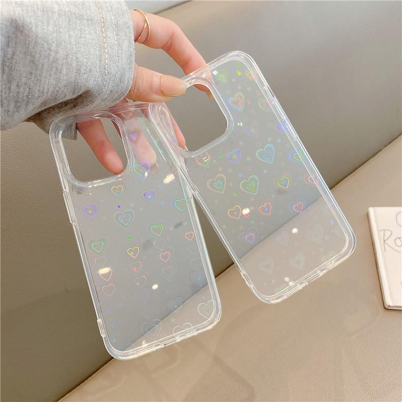 Holographic Heart iPhone tok