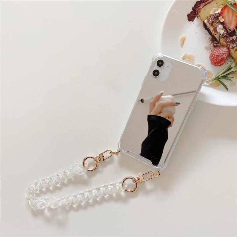 Fashionista Mirror Chain Case iPhone