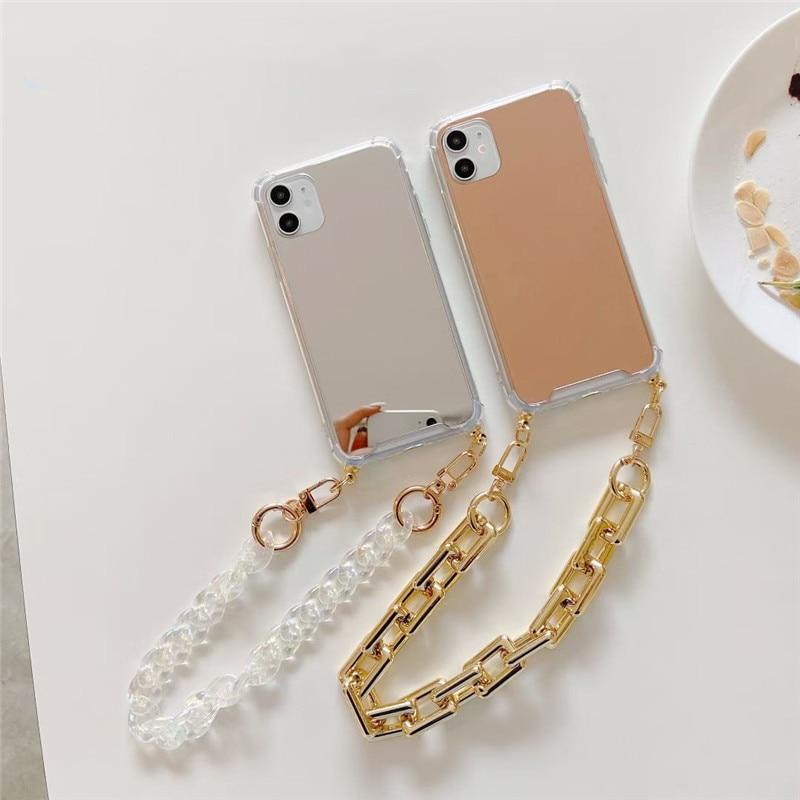 Fashionista Mirror Chain Case iPhone